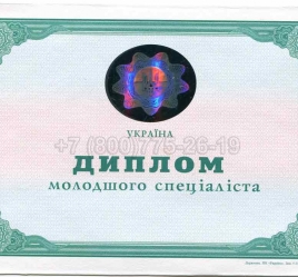 Диплом Техникума Украины 2003г в Петрозаводске
