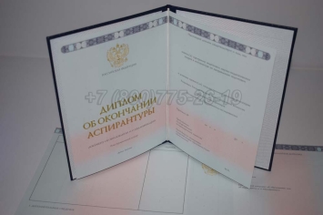 Диплом Аспирантуры 2025г в Петрозаводске